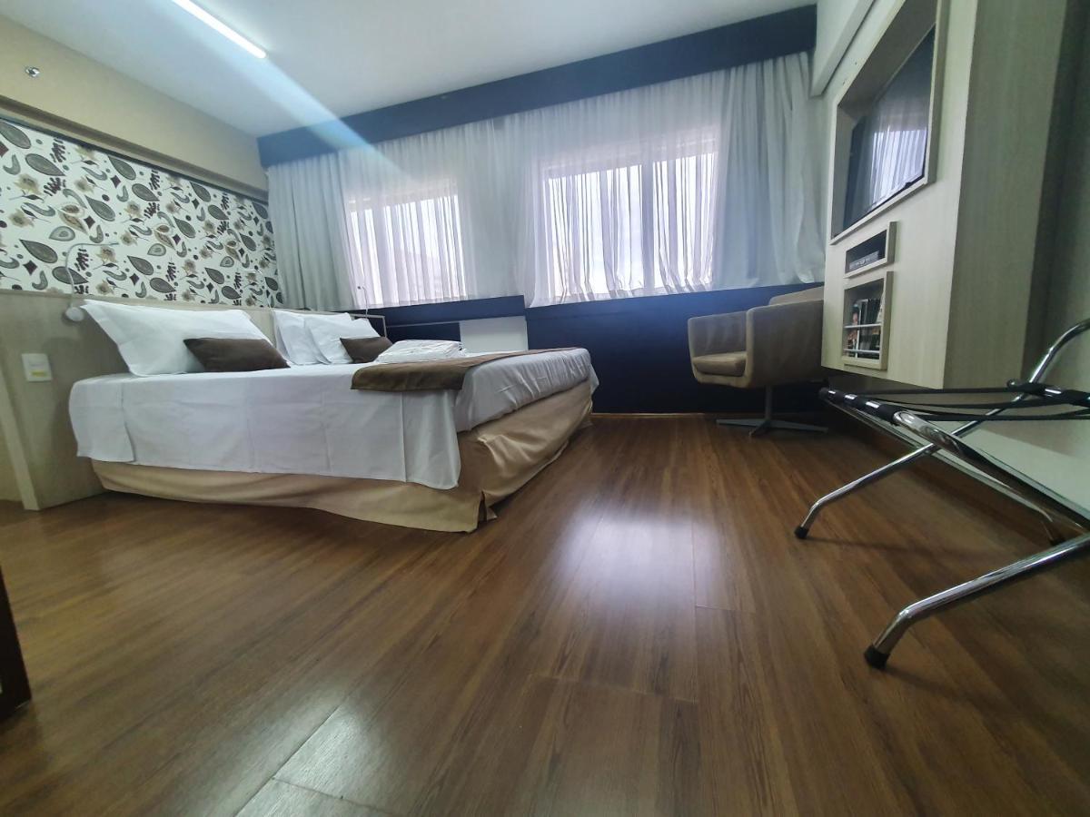 ساو باولو Lindo Flat Em Hotel 4 Estrelas Na Bela Vista المظهر الخارجي الصورة